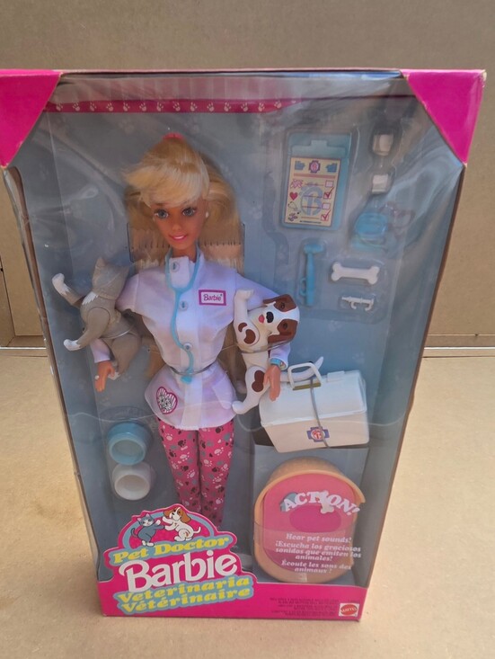 Barbie Other - Vintage 1996 Pet Doctor Barbie Doll NIB - Mattel #14604